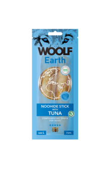 Woolf Earth Noohide L Stick With Tuna 85G