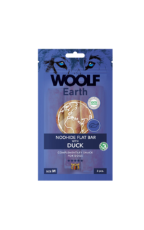 Woolf Earth Noohide M Flat Bar With Duck 90G