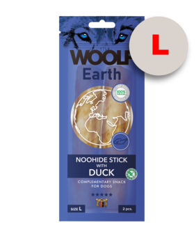 Woolf Earth Noohide L Stick With Duck 85G