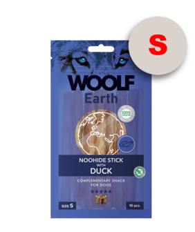 Woolf Earth Noohide S Stick With Duck 90G