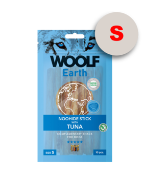 Woolf Earth Noohide S Stick With Tuna 90G