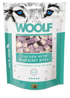 Woolf classic chicken with blueberry bites