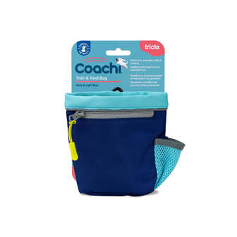 Coachi Train &amp; Treat Bag Navy &amp; Light Blue