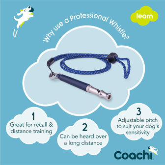 Coachi Professional Whistle Navy