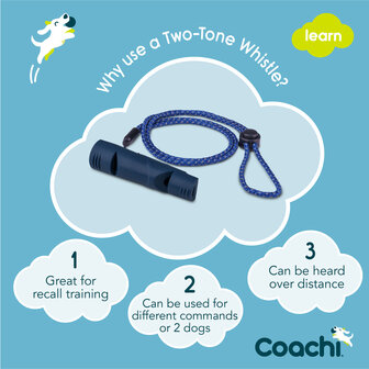 Coachi Two-Tone Whistle Navy