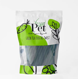 Veggie Pet Green Tea dental Twist (Groene thee )
