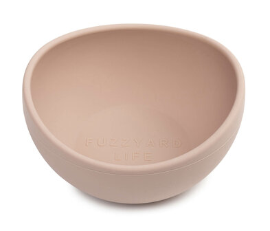 FuzzYard LIFE Silicone Bowl - Soft Blush S