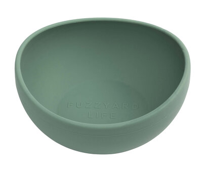 FuzzYard LIFE Silicone Bowl - Myrtle Green L