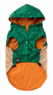 Ormond Raincoat - Green/Beige 2