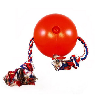 Tuggo dog toy ball rood 18cm