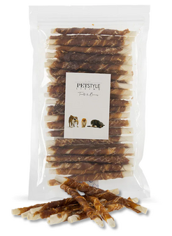 Petstyle Living Staafje met eend 12.5 cm 30 zakken a 30 stuks (603518)