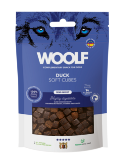 WOOLF Soft Cubes -  Duck (monoprotein) 100g