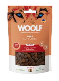 WOOLF Soft Cubes -  Beef (monoprotein) 100g