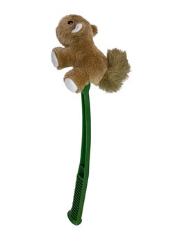 Toy Dog Flingerz Furry Squirrel with launcher