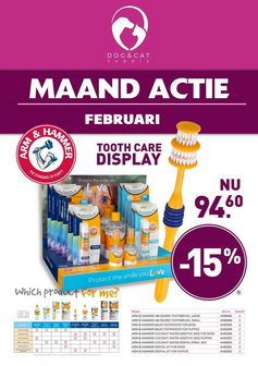 Arm &amp; Hammer Tooth Care Display 18 Pcs