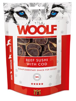 Woolf Beef Sushi with Cod 100 gram