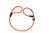 Leash Retriever Freestyle 10/170 Rope orange 1