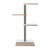 Cat tree Owen 3 + SA 145 cm Wood/Sisal/Polyester white/grey/grey