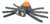 Dog Toy - Arachnate The Spider