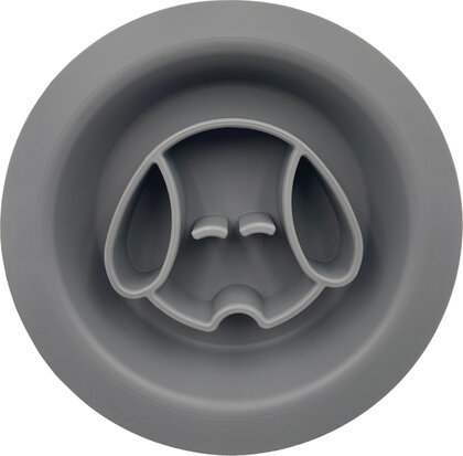 Dual use DOG bowl (slow feeder and lick mat)