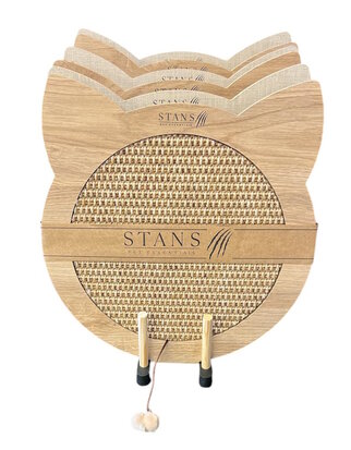 STANS KRAB KATTENKOP SET VAN 6 MET DISPLAY