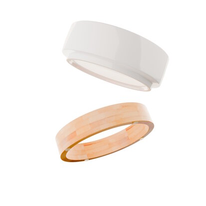 Bowl Belbo Ceramic white