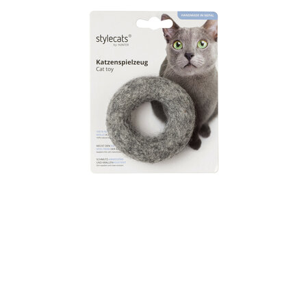 Cat toy Feltring light grey &Oslash; = 5 cm 3