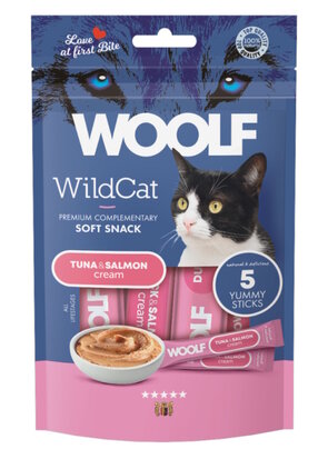 WOOLF WILDCAT Cream - Tuna & Salmon 70 gr