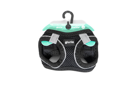 Harness Air Mesh Trek Star Black  Xs 27-28 cm (13417)
