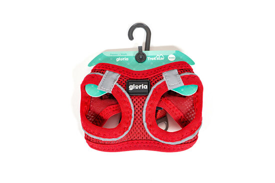 Harness Air Mesh Trek Star Red  Xs 27-28 cm (13400)