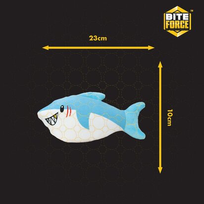 Bite Force Built w. Kevlar Tough Plush - Shark