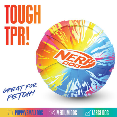 Nerf TPR Color Grip Frisbee 9.5 inch