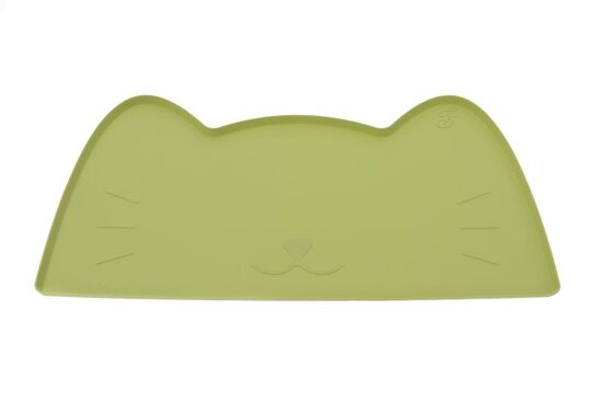 TAPP.AMORCROMIA GATTO SILIC. 42X25 VERDE