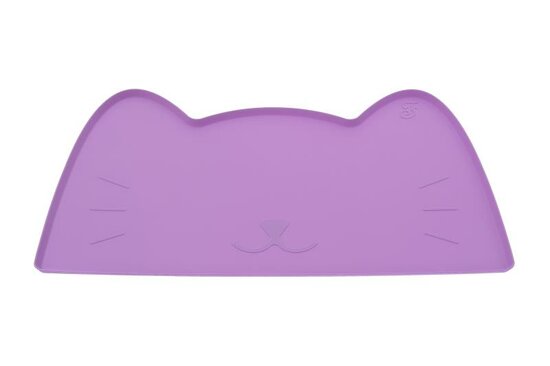 TAPP.AMORCROMIA GATTO SILIC. 42X25 LILLA