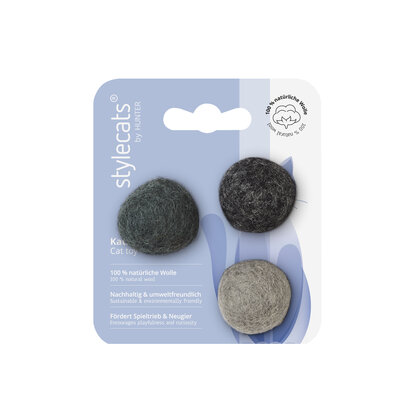 Toy Cat Miniball Wool felt color assorted