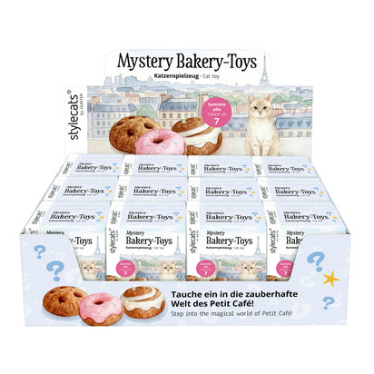 Toy Cat Mystery Box Bakery Wool blend assorted colors