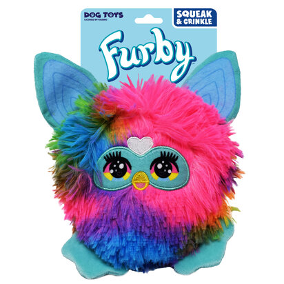 Hasbro 7in Squeak and Crinkle Furby -Multi-Color