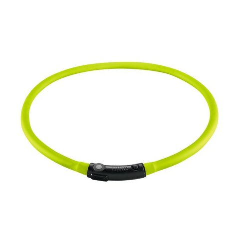 Led Silikon Leuchtschlauch, Yukon, Hund Universal 20-70Cm, Limette, Kürzbar, Mit Usb Kabel  3