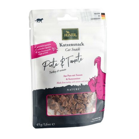 Hunter Katzensnack Pute, Tomate & Katzenminze, 45 G  16