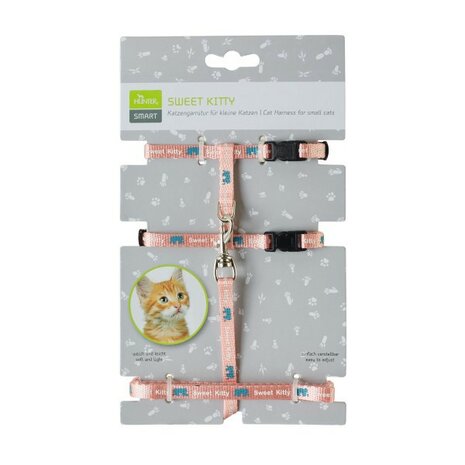 Garnitur Katze Sweet Kitty Nylon Rosa 3