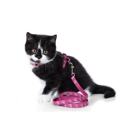 Garnitur Katze By Laura Polyester Pink 3