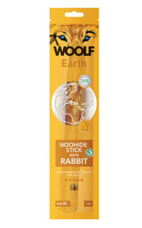 Woolf Earth Noohide Xl Stick With Rabbit 85G