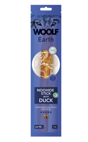 Woolf Earth Noohide Xl Stick With Duck 85G