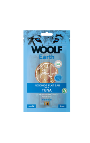Woolf Earth Noohide M Flat Bar With Tuna 90G