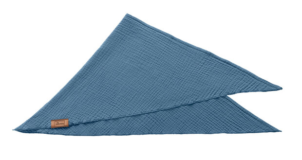 Dreieckstuch Nola S Baumwolle Blau 3