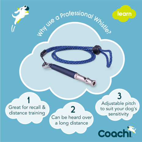 Coachi Professional Whistle Navy