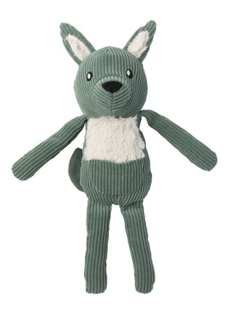 FuzzYard LIFE Corduroy Toy - Myrtle Green Kangaroo
