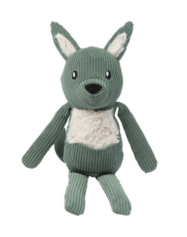 FuzzYard LIFE Corduroy Toy - Myrtle Green Kangaroo