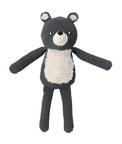 FuzzYard LIFE Corduroy Toy - Slate Grey Bear