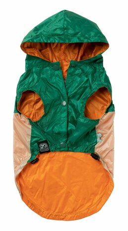 Ormond Raincoat - Green/Beige 1